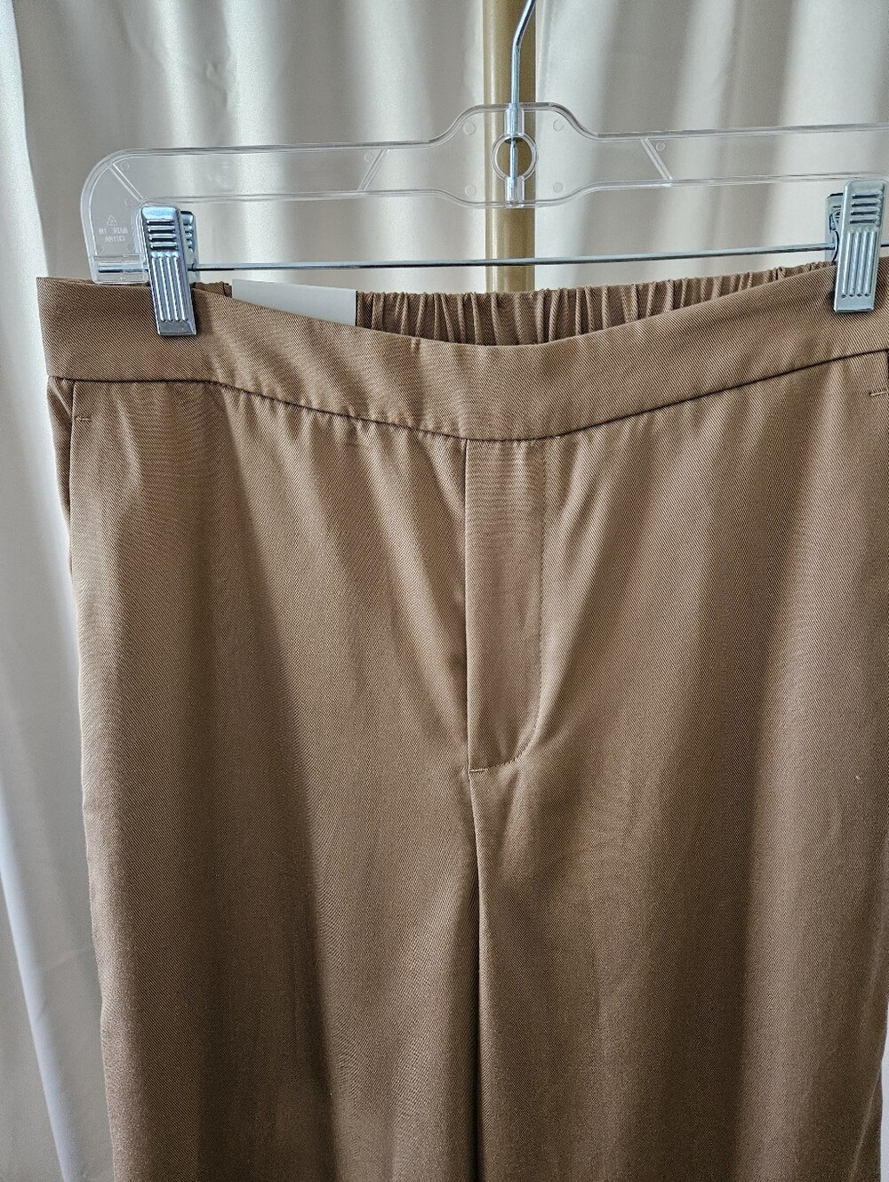 Banana Republic Brown Ruched 2-Piece Pants Suit Small Petite XS Petite - Picture 6 of 9